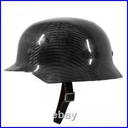 11 M35 WWII German Helmet Carbon Fiber Cosplay Prop Decor Ornament Gift Toy New