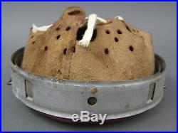 #19 Original German WWII Zinc Helmet Liner 64nA/56 Dated 1940 Post War Dyed