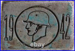 1942 Gott mit uns WW2 German Ring war period WWII Soldier in helmet Germany Army 1942 Gott mit uns WW2 German Ring war period WWII Soldier in helmet Germany Army
