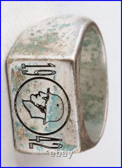 1942 Gott mit uns WW2 German Ring war period WWII Soldier in helmet Germany Army 1942 Gott mit uns WW2 German Ring war period WWII Soldier in helmet Germany Army