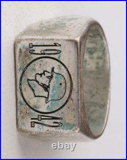 1942 Gott mit uns WW2 German Ring war period WWII Soldier in helmet Germany Army 1942 Gott mit uns WW2 German Ring war period WWII Soldier in helmet Germany Army