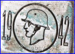 1942 Gott mit uns WW2 German Ring war period WWII Soldier in helmet Germany Army 1942 Gott mit uns WW2 German Ring war period WWII Soldier in helmet Germany Army
