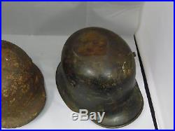 2 German Helmet WW2 (Combat Helmets) WWII