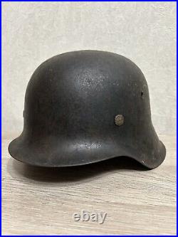 3 Helmet german original nice helmet M42 size 64 have a number WW2 WWII