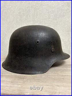 3 Helmet german original nice helmet M42 size 64 have a number WW2 WWII