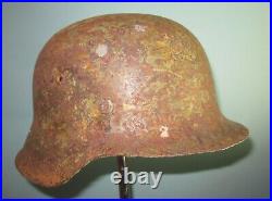 65cm German relic condition M42 helmet Stahlhelm casque casco elmo WW2 2GM 2WK