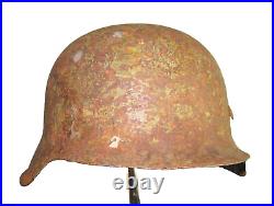 65cm German relic condition M42 helmet Stahlhelm casque casco elmo WW2 2GM 2WK