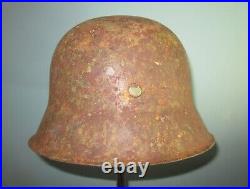 65cm German relic condition M42 helmet Stahlhelm casque casco elmo WW2 2GM 2WK