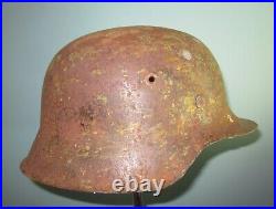 65cm German relic condition M42 helmet Stahlhelm casque casco elmo WW2 2GM 2WK