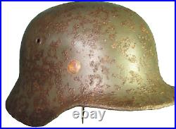 68cm German relic M40 helmet SD Stahlhelm casque casco elmo? WW2 2GM 2WK