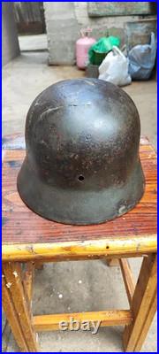 A German M40 soldier's helmet from World War II