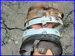 Aluminum Steel Helmet Liner Lot Germany Original WW2 WWII