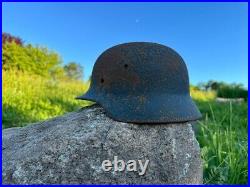 Authentic WWII German M40 Luftwaffe Helmet