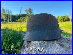 Authentic WWII German M40 Luftwaffe Helmet