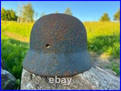 Authentic WWII German M40 Luftwaffe Helmet