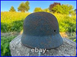 Authentic WWII German M40 Luftwaffe Helmet