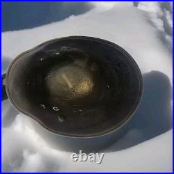 Authentic WWII WW2 German Wehrmacht Army M42 Steel Combat Helmet Stahlhelm Authentic WWII WW2 German Wehrmacht Army M42 Steel Combat Helmet Stahlhelm