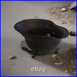 Authentic WWII WW2 German Wehrmacht Army M42 Steel Combat Helmet Stahlhelm Authentic WWII WW2 German Wehrmacht Army M42 Steel Combat Helmet Stahlhelm