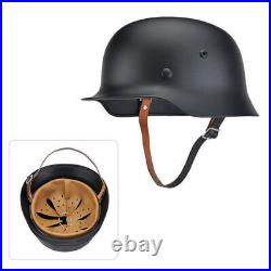 Black German Elite WH Army M35 M1935 Steel Helmet Stahlhelm High Quality Collect