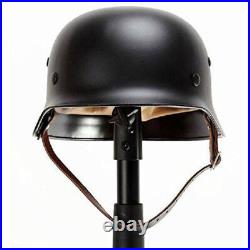 Black German Elite WH Army M35 M1935 Steel Helmet Stahlhelm High Quality Collect