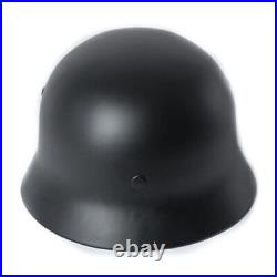 Black German Elite WH Army M35 M1935 Steel Helmet Stahlhelm High Quality Collect