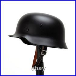 Black WW2German Elite WH Army M35 M1935 Steel Helmet Stahlhelm Retro Collectible