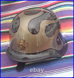 Carbon Fiber WW2 German motorcycle helmets