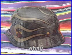 Carbon Fiber WW2 German motorcycle helmets