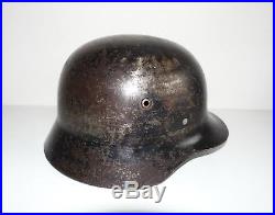 Czech civil reissue German army original WW2 M35 helmet shell size ET60 inv#634