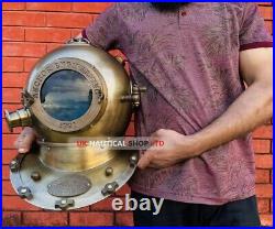 Diving Helmet 1921 Anchor engineering diving helmet Deep sea divers helmet