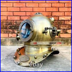 Diving Helmet 1921 Anchor engineering diving helmet Deep sea divers helmet