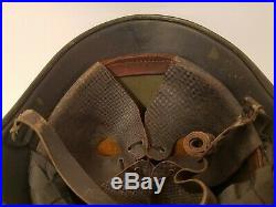 Dutch German WWII M34 TENO Helmet