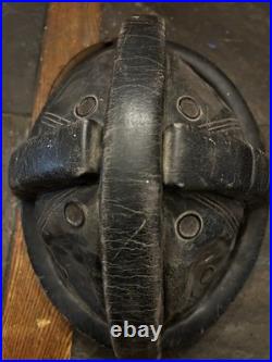 Early Pre WWII German Luftwaffe Glider Pilot's Leather Crash Helmet