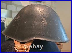 East German Nva Helmet Issued Condition With Helmet Cover