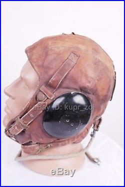 Extra Rare Soviet Pilot Helmet RKKA WW2 like German LUFTWAFFE 1940