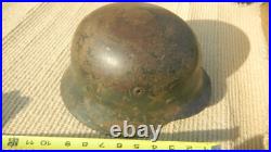 GERMAN -SPANISH WWII, WW2 M35 Military Helmet NO Liner, Small, Worn, Display