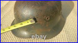 GERMAN -SPANISH WWII, WW2 M35 Military Helmet NO Liner, Small, Worn, Display