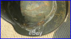 GERMAN -SPANISH WWII, WW2 M35 Military Helmet NO Liner, Small, Worn, Display