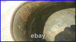 GERMAN -SPANISH WWII, WW2 M35 Military Helmet NO Liner, Small, Worn, Display
