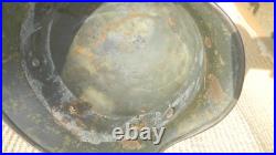 GERMAN -SPANISH WWII, WW2 M35 Military Helmet NO Liner, Small, Worn, Display