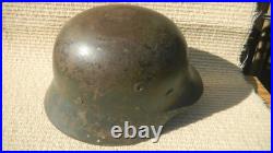 GERMAN -SPANISH WWII, WW2 M35 Military Helmet NO Liner, Small, Worn, Display