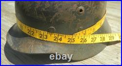 GERMAN -SPANISH WWII, WW2 M35 Military Helmet NO Liner, Small, Worn, Display