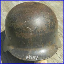 GERMAN -SPANISH WWII, WW2 M35 Military Helmet NO Liner, Small, Worn, Display