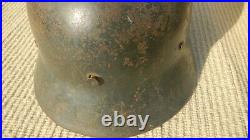 GERMAN Smaller Youth Military Helmet NO Liner Un-known or Small, Worn