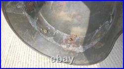 GERMAN Smaller Youth Military Helmet NO Liner Un-known or Small, Worn