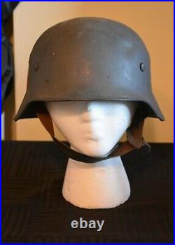 GERMAN WWII HELMET Leather Liner Chin Strap WW2