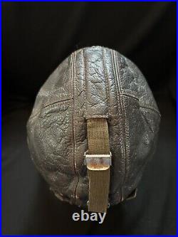 GREAT! Original WW2 German Luftwaffe LKpW101 Fur Lined Winter Flight Helmet