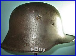 Genuine M17 German steel helmet BF62 casque stahlhelm casco elmo WW1 WW2