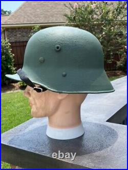 Genuine Rare WWI German Original Steel M-1916 Helmet Excellent Condition