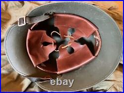 Genuine Rare WWI German Original Steel M-1916 Helmet Excellent Condition